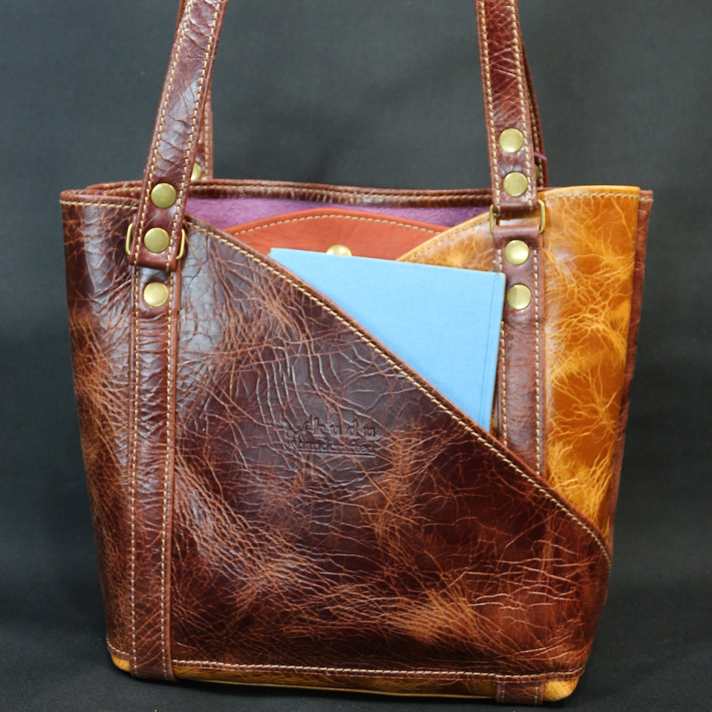 TB04 - The Tulip Bag - Brown