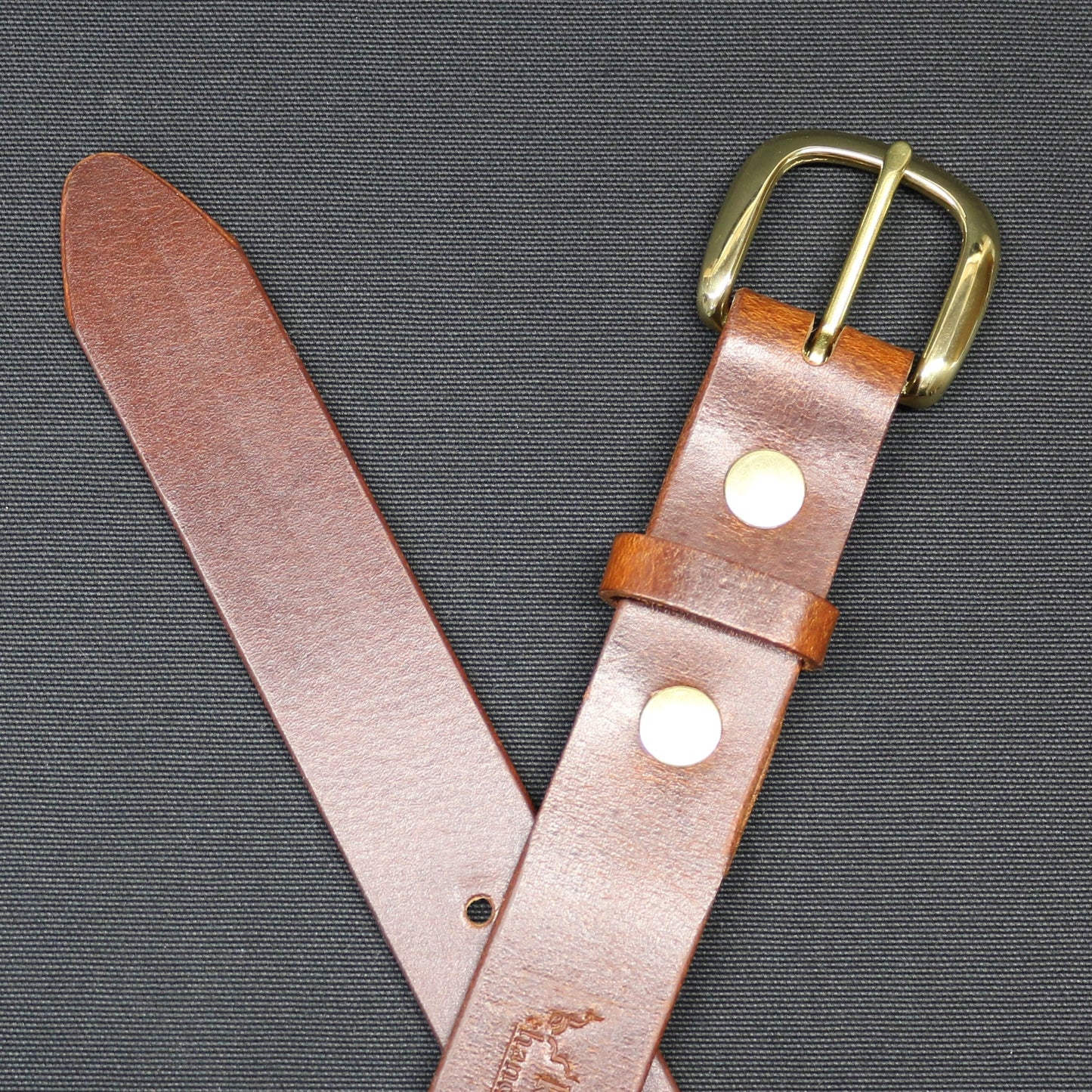BT04 - Buffalo Leather Belts in Congac