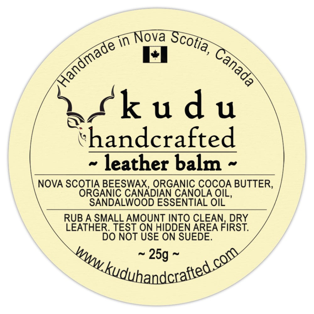 12 Pack: Leather Balm - 25g screw top tins